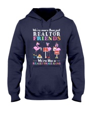 Real eastate agent friends Hooded Sweatshirt tile