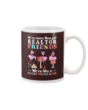 Real eastate agent friends Mug tile