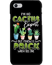 Cactus expert Phone Case tile