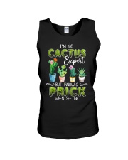 Cactus expert Unisex Tank tile