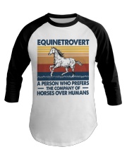 Equinettrovert Baseball Tee tile