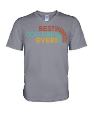 Best Dog Dad Ever V-Neck T-Shirt tile