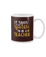 IT TAKES A LOT OF SPARKLE TO BE A TEACHER Mug tile