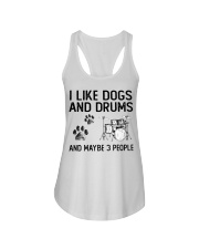 Dogs and Drums Ladies Flowy Tank tile