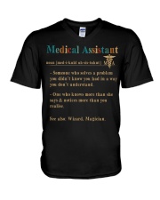 Medical Assistant V-Neck T-Shirt tile