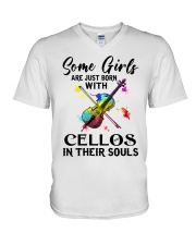 Cello V-Neck T-Shirt tile