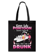 Pontoon Advice Tote Bag tile