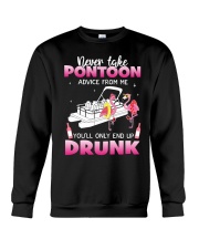 Pontoon Advice Crewneck Sweatshirt tile