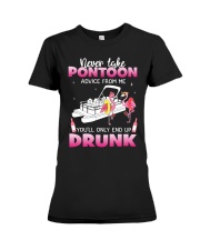 Pontoon Advice Premium Fit Ladies Tee tile