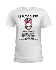 Deputy Clerk Ladies T-Shirt front