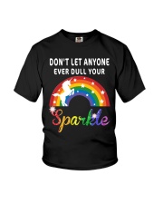Don't let anyone ever dull your sparkle Youth T-Shirt tile
