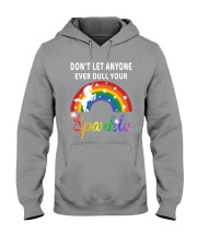 Don't let anyone ever dull your sparkle Hooded Sweatshirt tile