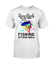 Fishing Girl Premium Fit Mens Tee tile