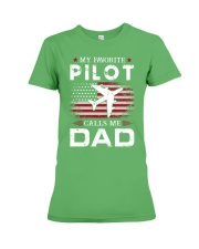 Pilot Dad Premium Fit Ladies Tee tile