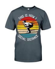 Skiing vintage Classic T-Shirt tile