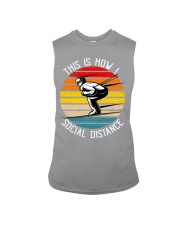 Skiing vintage Sleeveless Tee tile