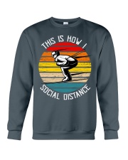 Skiing vintage Crewneck Sweatshirt tile