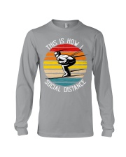 Skiing vintage Long Sleeve Tee tile