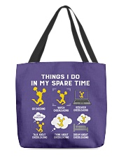 Cheerleading All-Over Tote tile