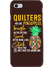 Quilters are like pineapples Phone Case tile