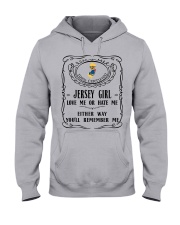 Jersey Girl Hooded Sweatshirt front
