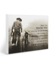 Thank you dad 20x16 Gallery Wrapped Canvas Prints front