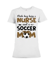 soccer mom Premium Fit Ladies Tee tile