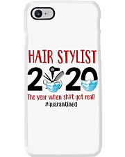 Hairstylist quarantine 2020 Phone Case tile