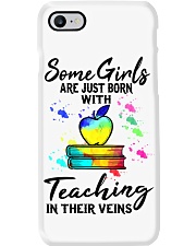Some girls are just born with teaching in their Phone Case tile