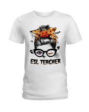 Esl Teacher Ladies T-Shirt tile