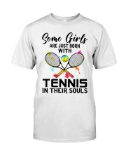 Tennis girl Premium Fit Mens Tee tile