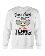 Tennis girl Crewneck Sweatshirt tile