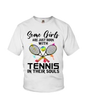 Tennis girl Youth T-Shirt tile