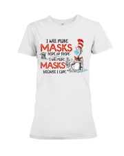 I will make Masks here or there Premium Fit Ladies Tee tile