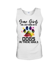 Dogs Unisex Tank tile