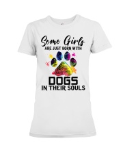 Dogs Premium Fit Ladies Tee tile