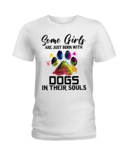 Dogs Ladies T-Shirt tile