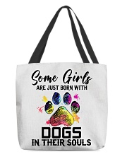 Dogs All-Over Tote tile