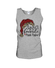 Santa's favorite Mask Maker Unisex Tank tile