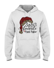 Santa's favorite Mask Maker Hooded Sweatshirt tile