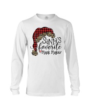 Santa's favorite Mask Maker Long Sleeve Tee tile