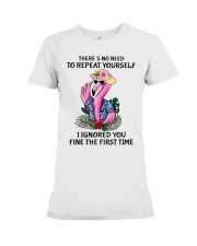 Flamingo Premium Fit Ladies Tee tile