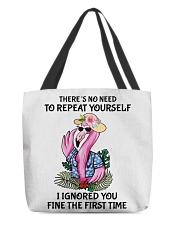 Flamingo All-Over Tote tile