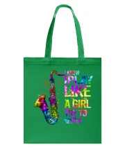 Saxophone Tote Bag tile
