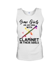 Clarinet girl Unisex Tank tile