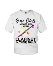 Clarinet girl Youth T-Shirt tile