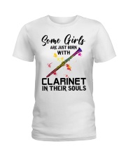 Clarinet girl Ladies T-Shirt tile