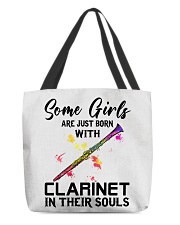 Clarinet girl All-Over Tote tile