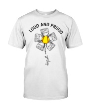 softball mom - loud and proud Classic T-Shirt tile