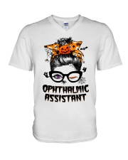 Ophthalmic Assistant V-Neck T-Shirt tile